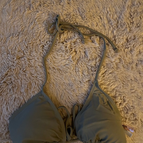 [S] Ardene Olive Green Bikini Top - Picture 1 of 3